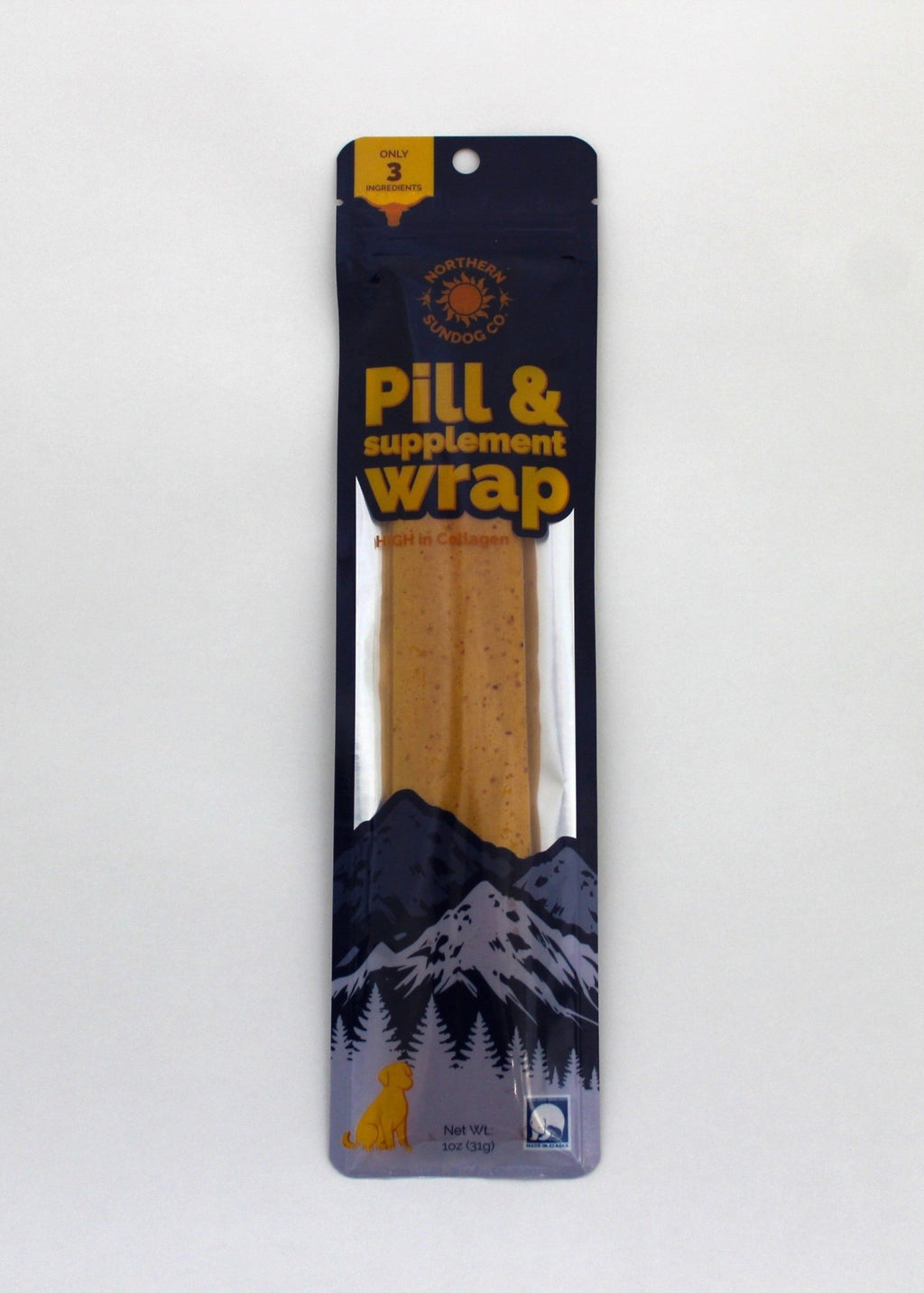 Northern Sundog Co. Premium Pill Wrap – Beef Pumpkin Honey (Limited Ingredient) Natural Pill Wraps for Dogs