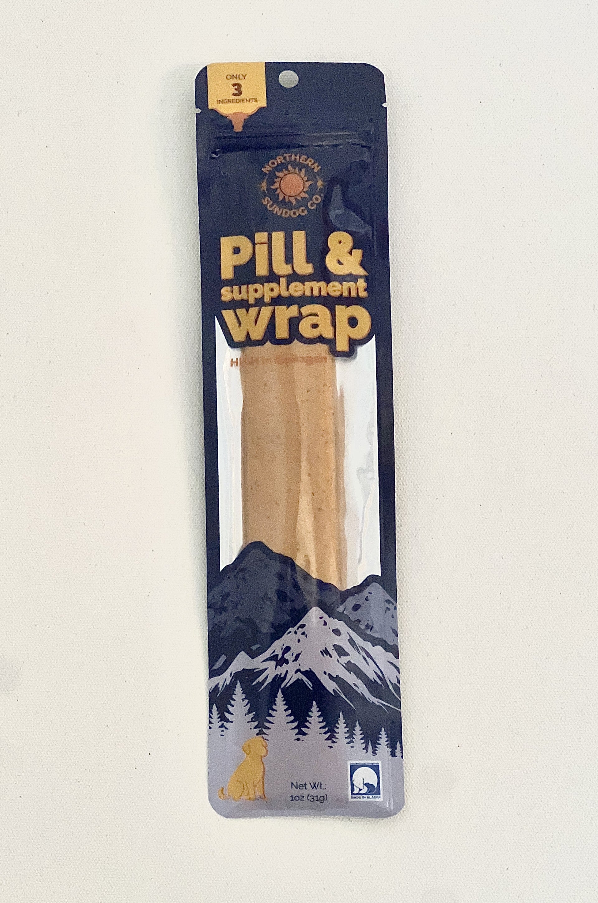Northern Sundog Co. Premium Pill Wrap – Beef Bone Broth & Pumpkin (Limited Ingredient)